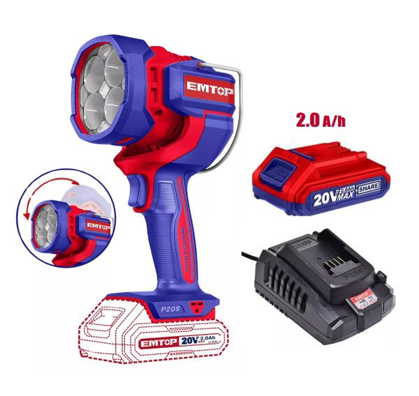 Linterna Led industrial Emtop 2amp